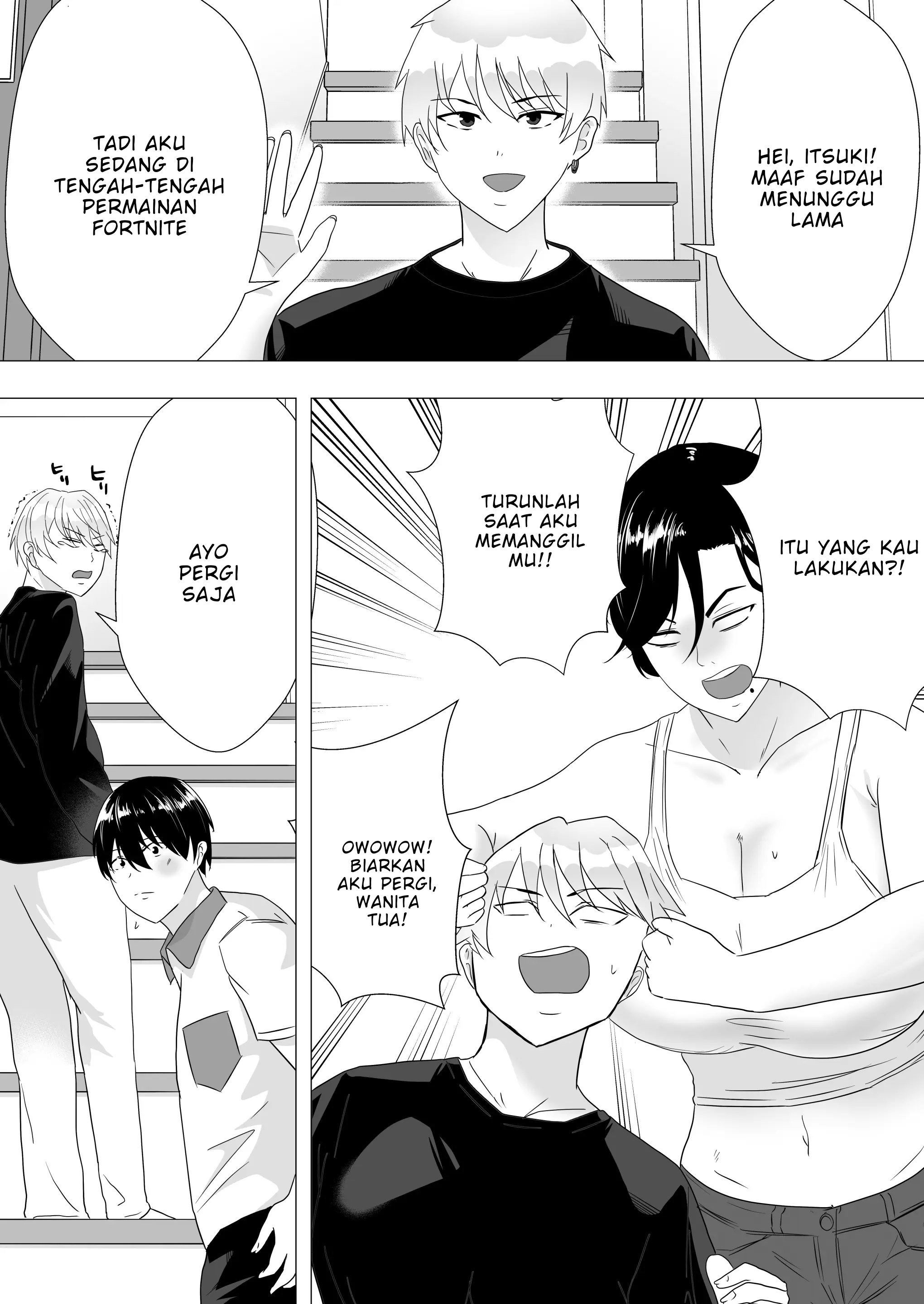 Kimottama Kaa-chan ~Genki Mama ga Boku no Dekachin ni Ochiru made~ - Chapter 1 8