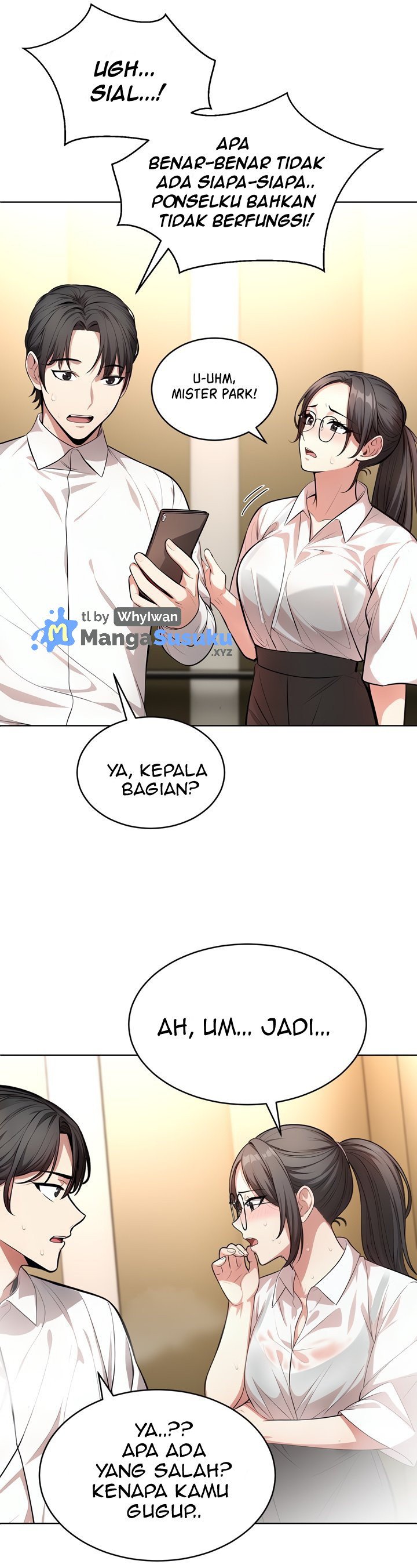 A Guy and a Girl Stuck in an Elevator - Chapter 2 6