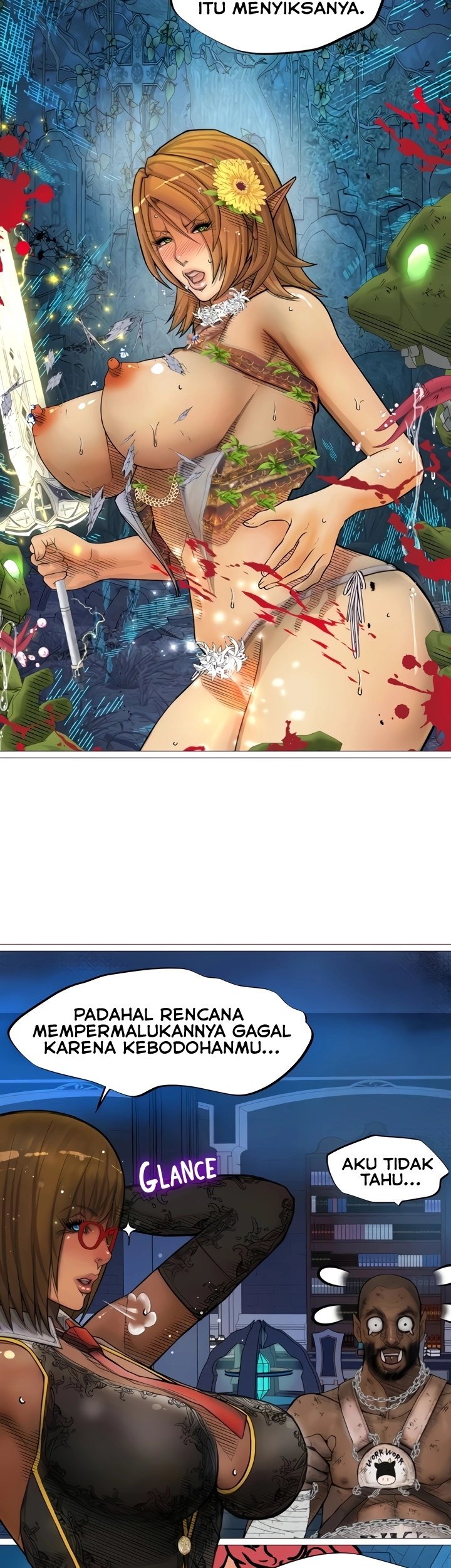 The Dark Elf Queen and the Slave Orc - Chapter 25 28
