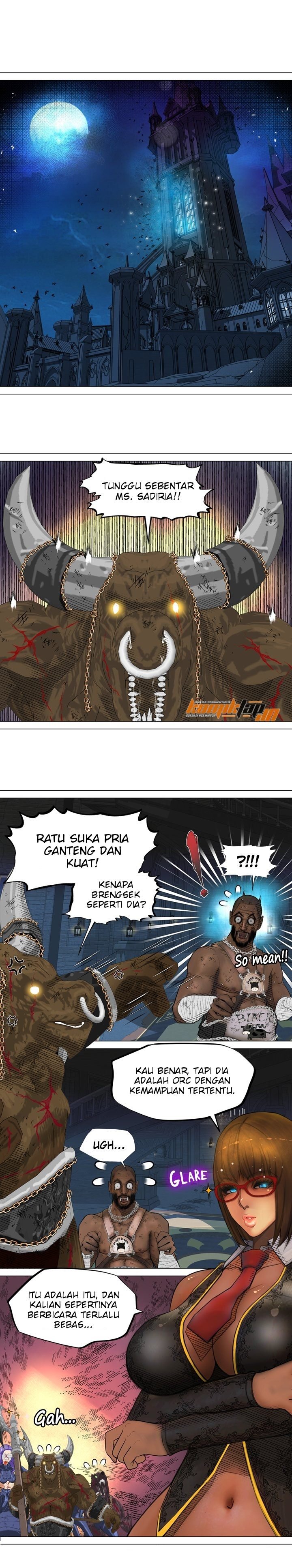 The Dark Elf Queen and the Slave Orc - Chapter 7 10