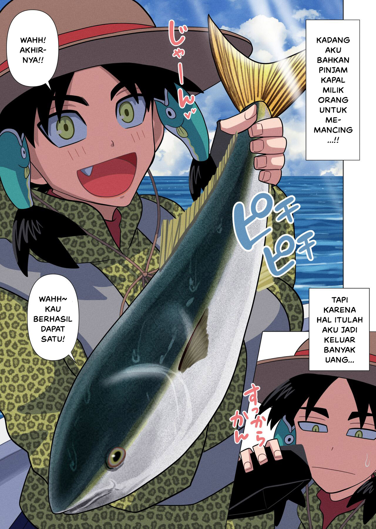 Kansai-ben Tsuri Joshi -Takusan Tsuriko no Kin Kasegi - Chapter 1 5