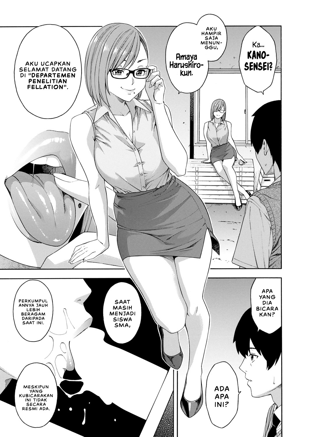 Fellatio Kenkyuubu - Chapter 1 9