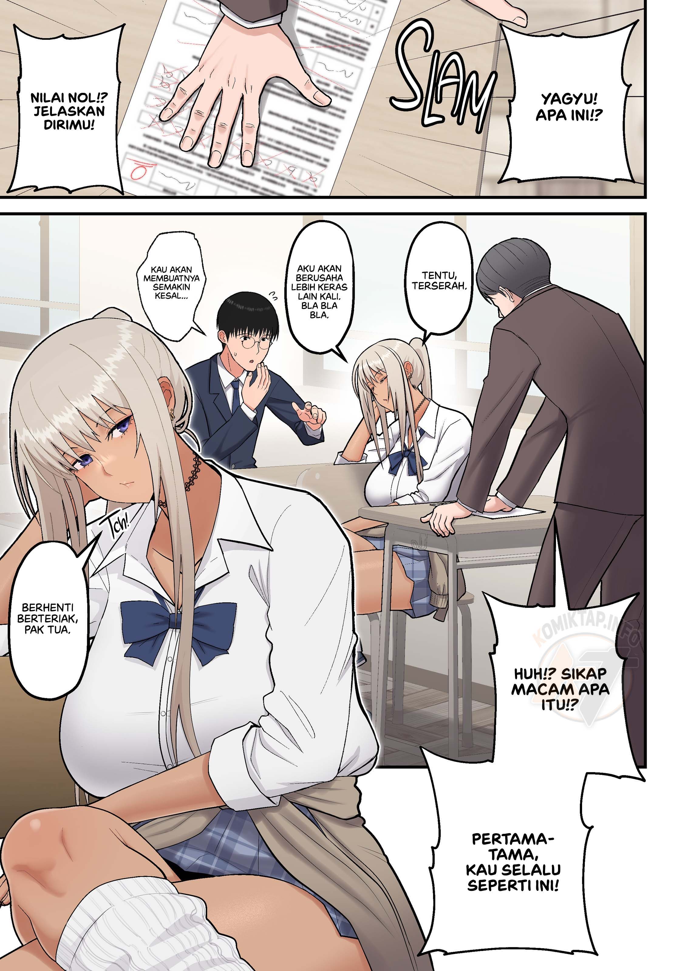 Sweet Love with the Blonde Gyaru - Chapter 1 end fix 3