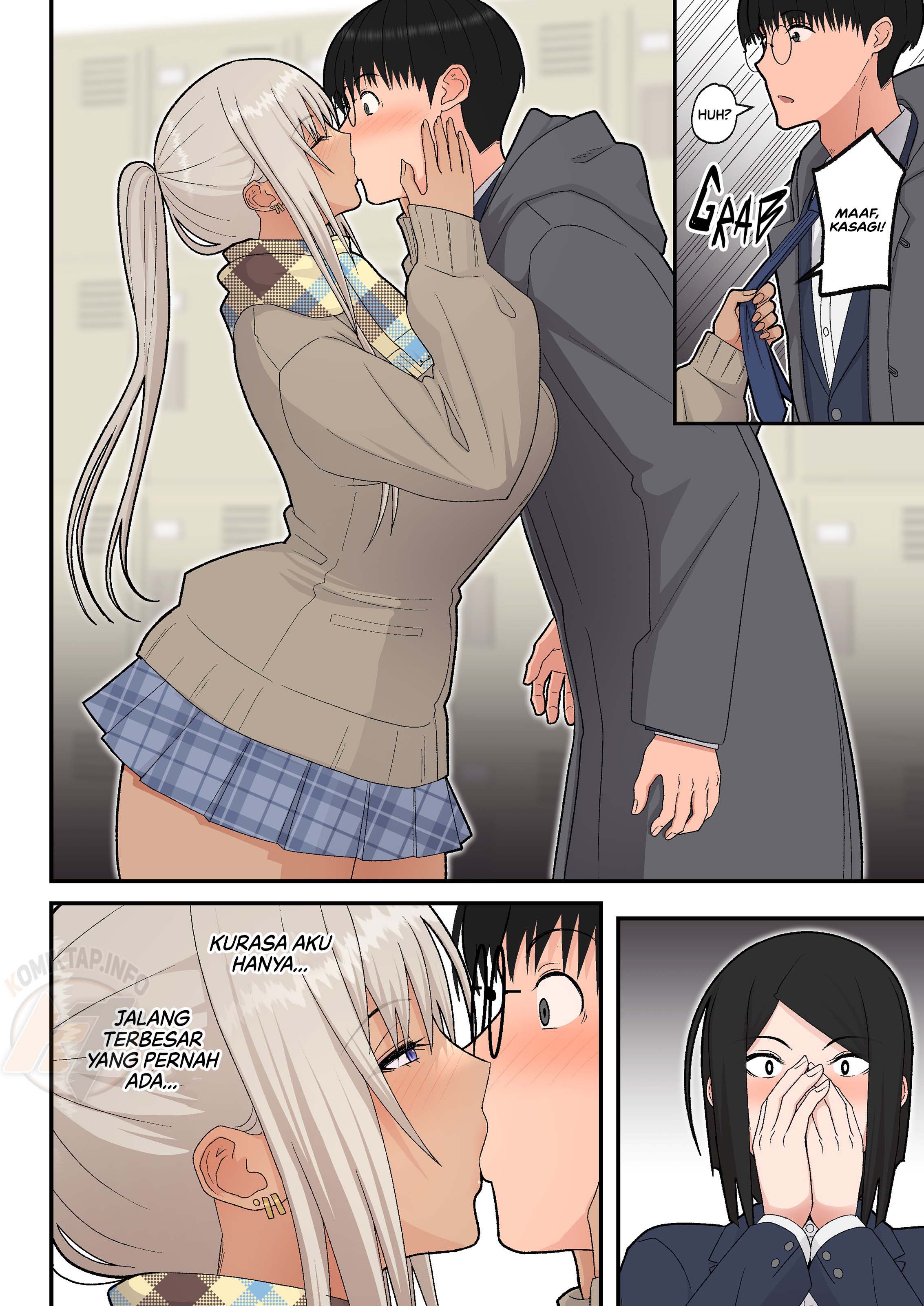Sweet Love with the Blonde Gyaru - Chapter 1 end fix 12