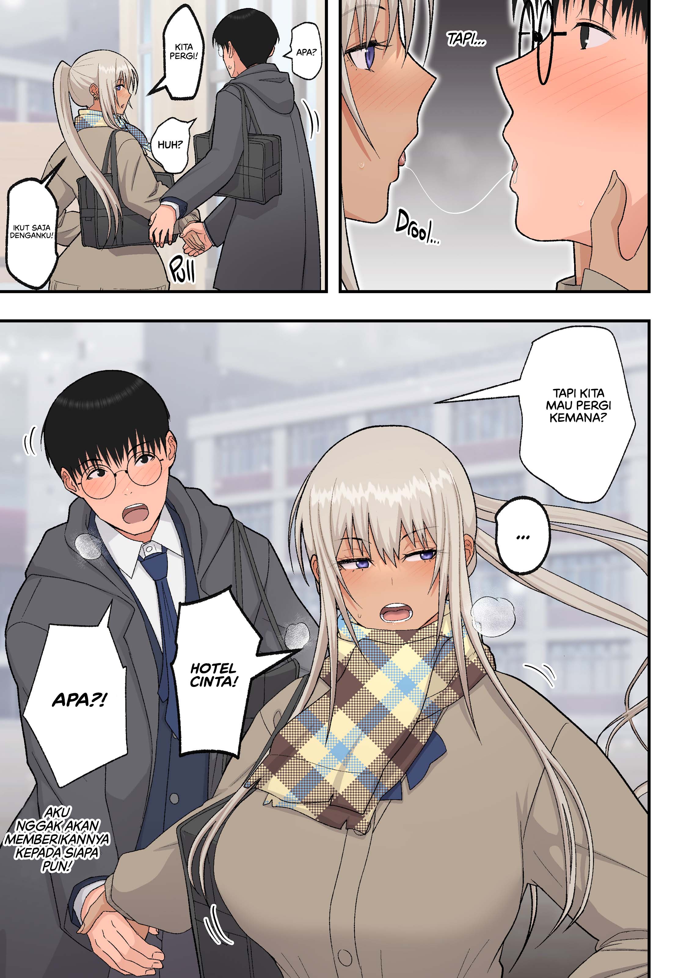Sweet Love with the Blonde Gyaru - Chapter 1 end fix 13