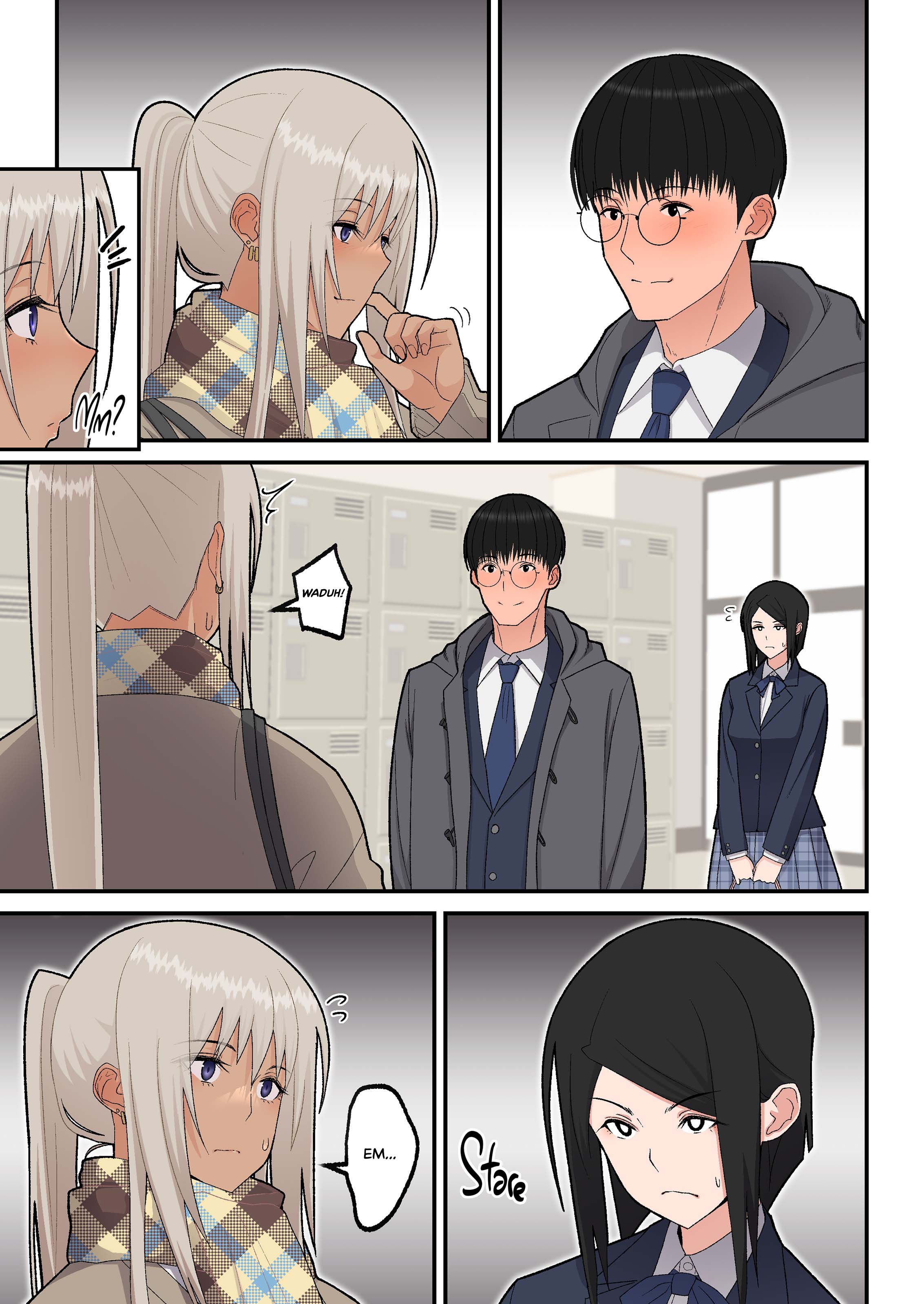 Sweet Love with the Blonde Gyaru - Chapter 1 end fix 11