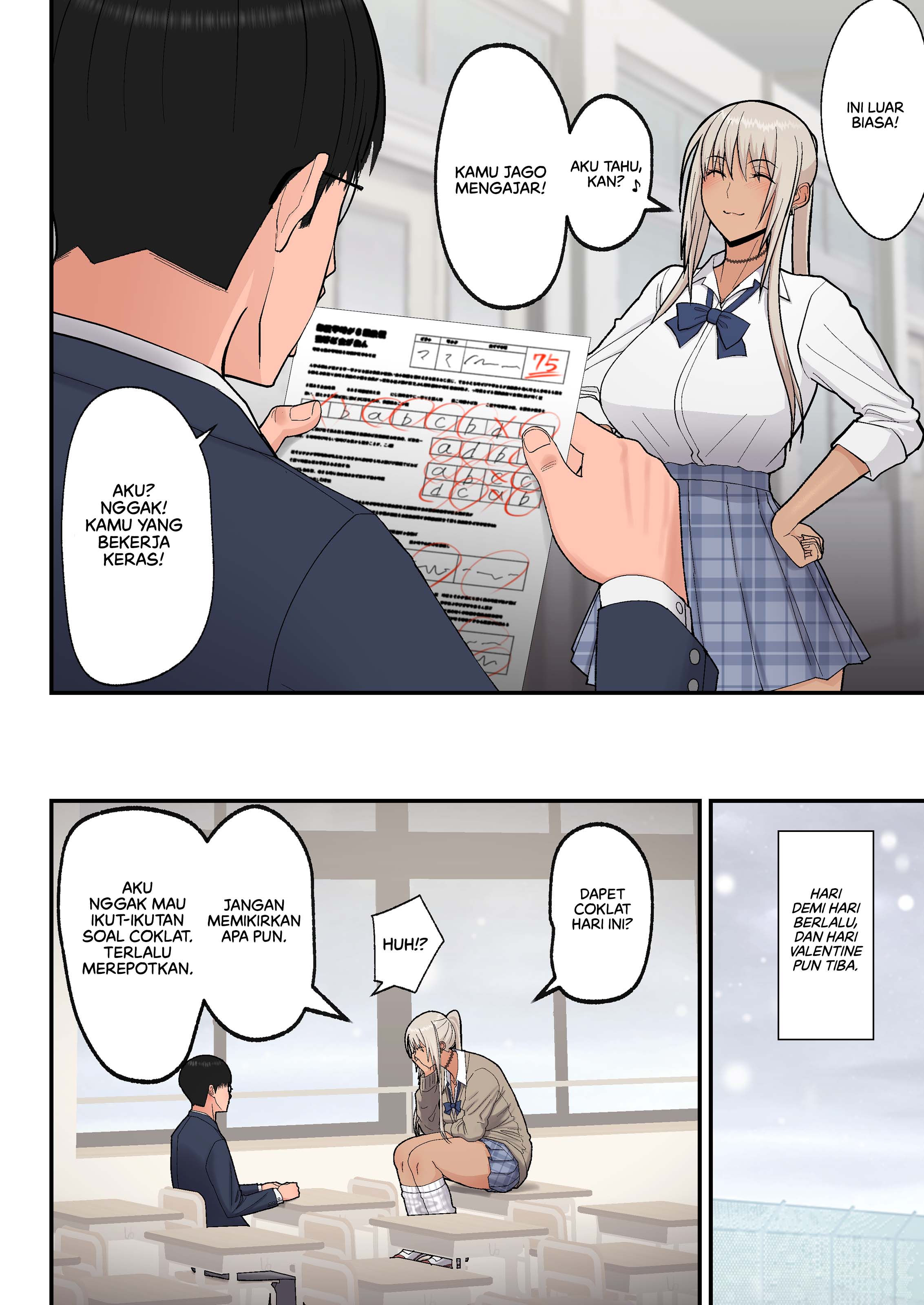 Sweet Love with the Blonde Gyaru - Chapter 1 end fix 6