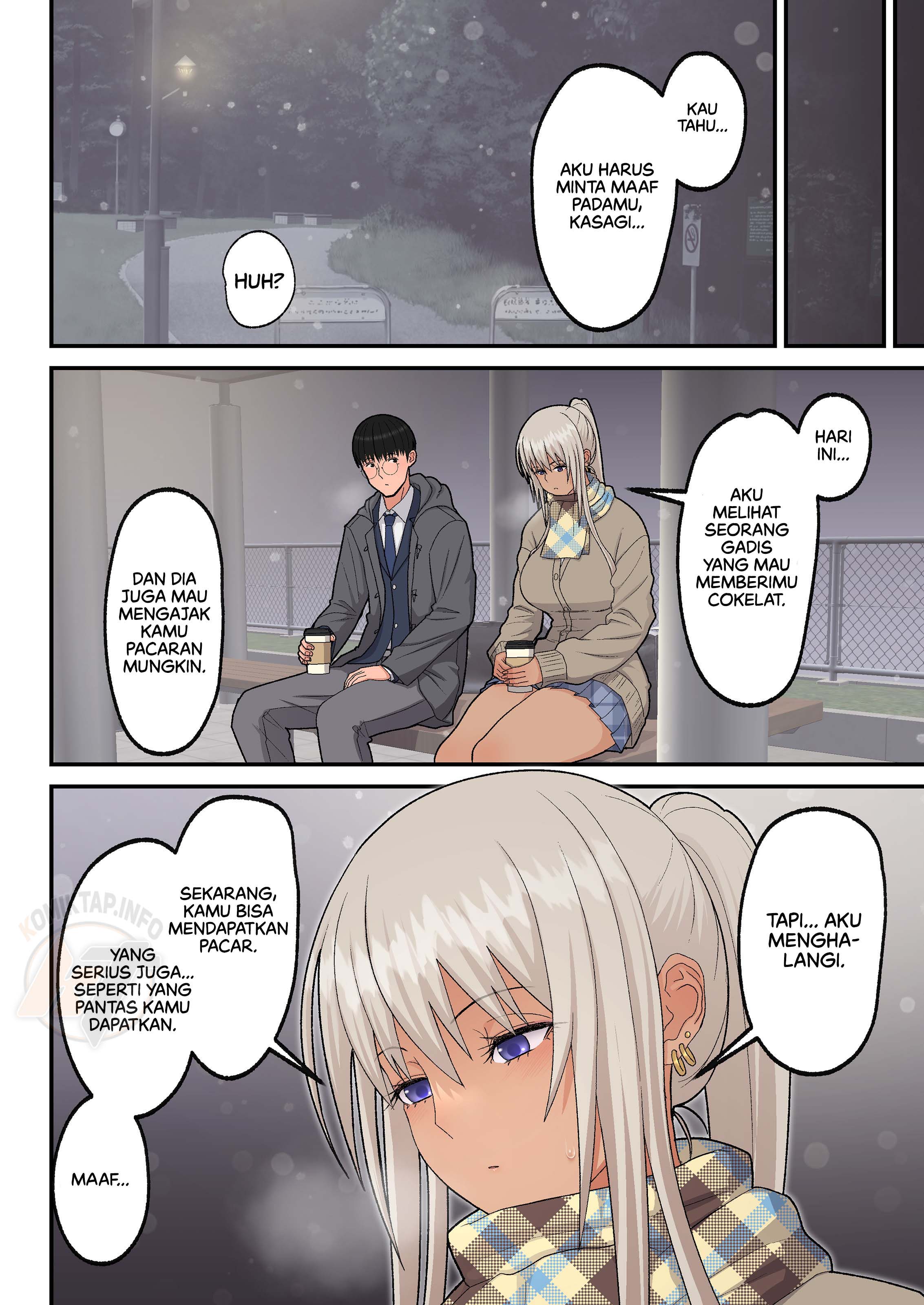 Sweet Love with the Blonde Gyaru - Chapter 1 end fix 40
