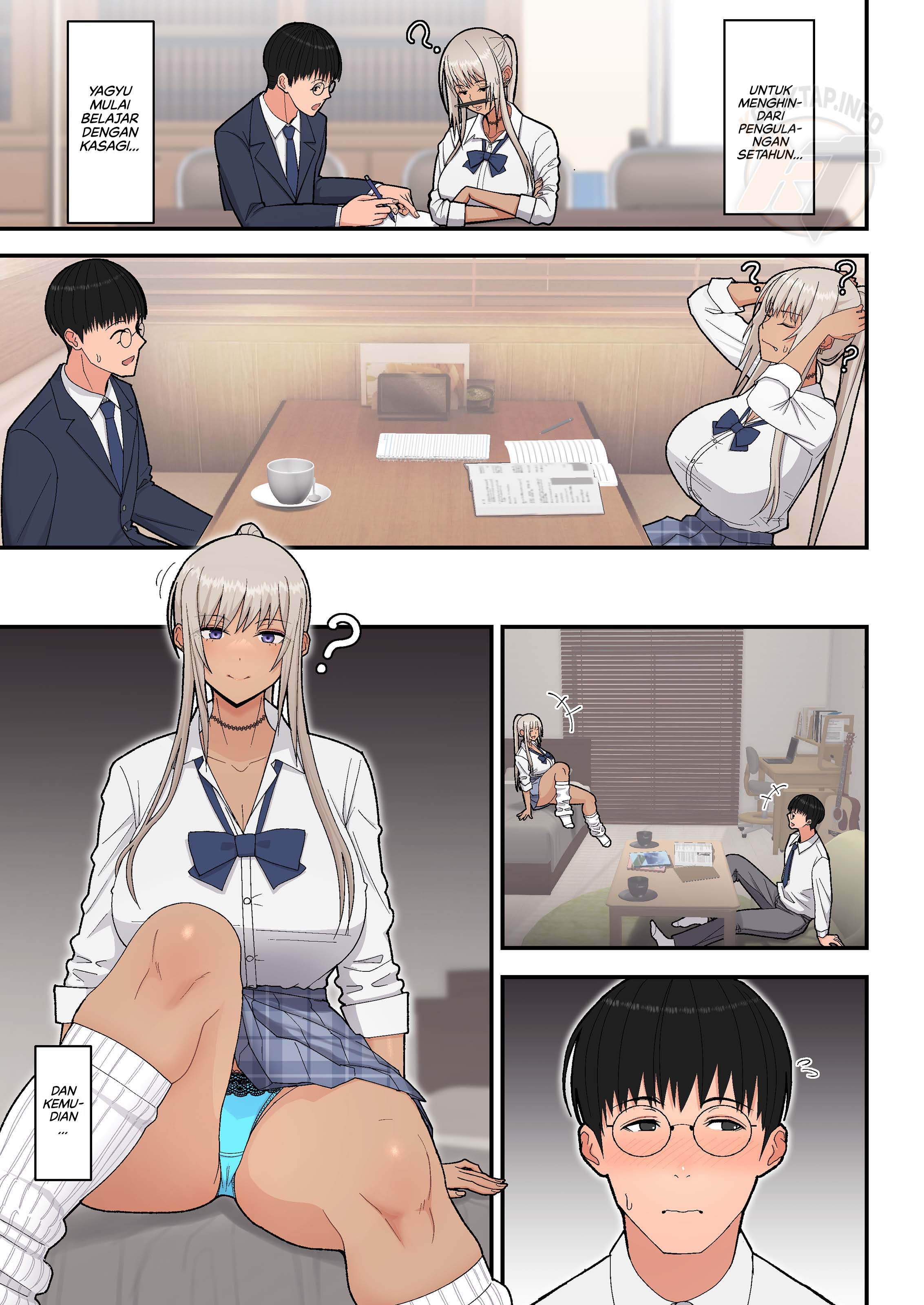 Sweet Love with the Blonde Gyaru - Chapter 1 end fix 5